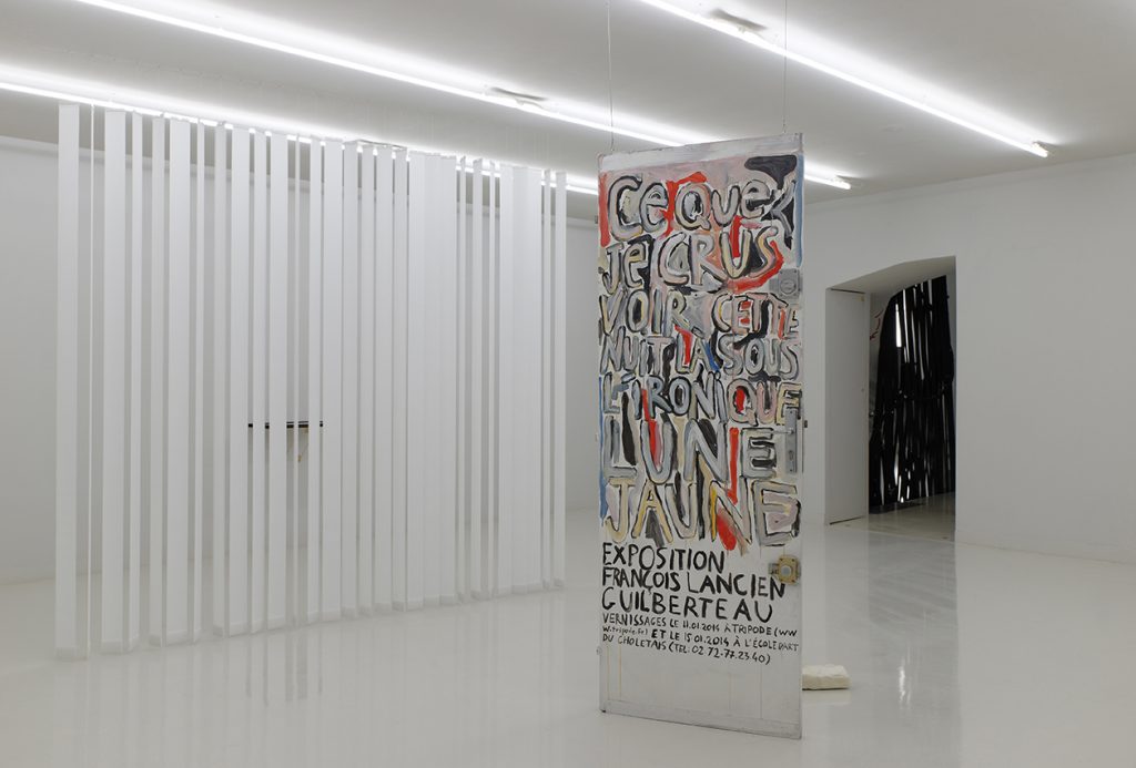 La collection des objets que l’on utilise sans les toucher, group show curated by Christophe Lemaître, CNEAI, Chatou — François Lancien-Guilberteau